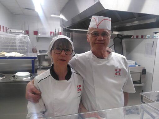 Les cuisiniers qui nous régalent tous les jours.